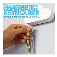 Магнитный держатель для ключей в виде облака